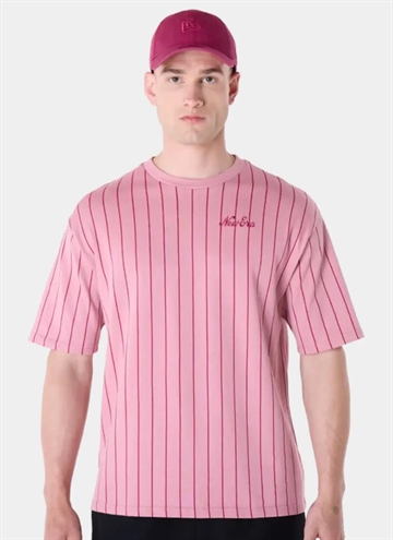 New Era Pinstripe Oversized T-Shirt